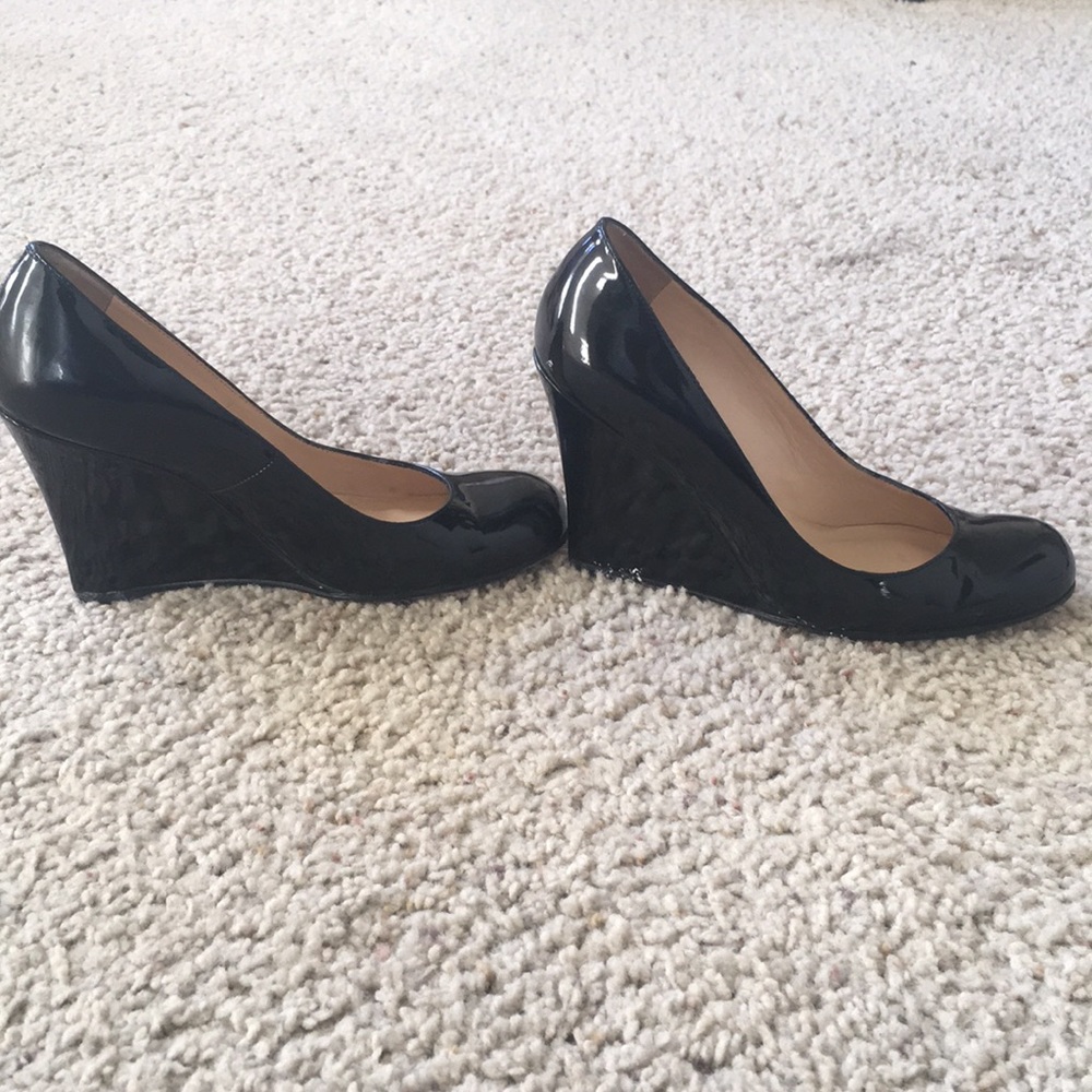 Christian Louboutin Black Leather Shoes